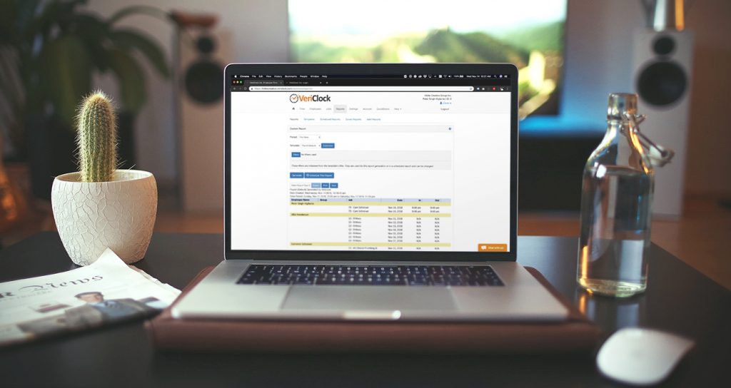 vericlock time tracking img clock reporting integrations revised